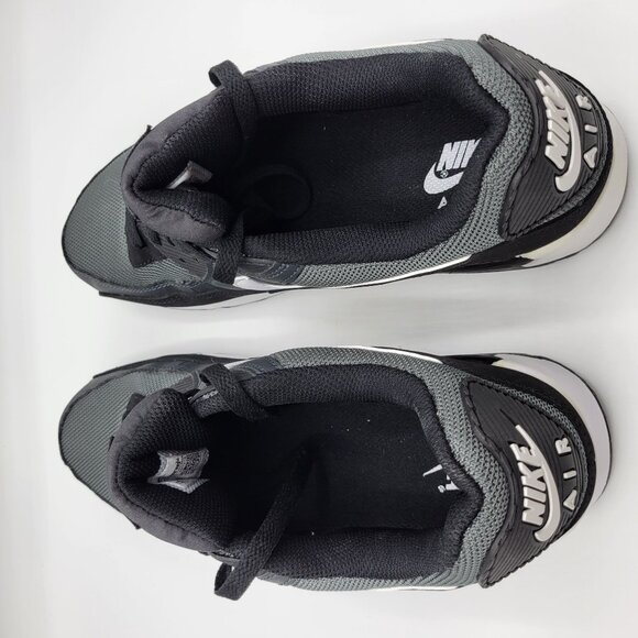 Nike Air Max 90 CN8490-002 Mens Sneakers Size 12 Black & Gray Like New - Picture 12 of 16